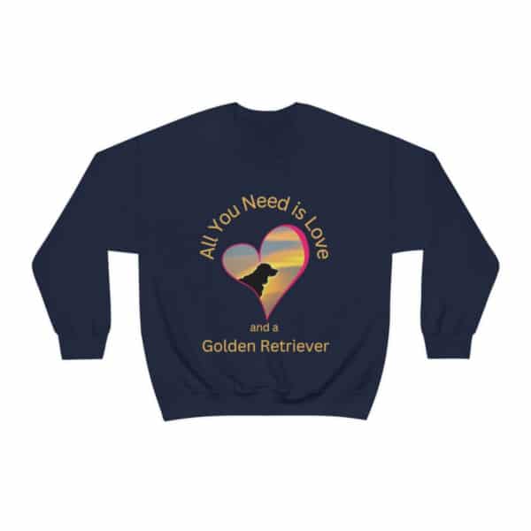 Golden Retriever Sweatshirt - Unisex Heavy Blend Crew-neck - Image 10