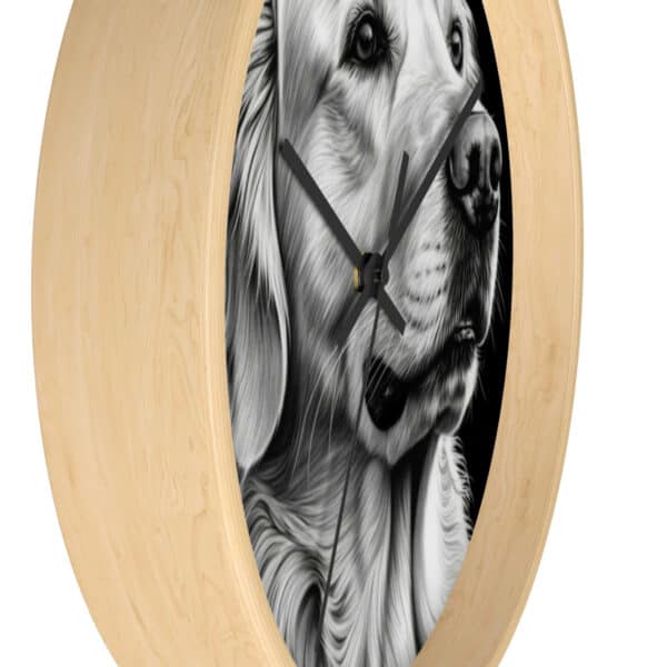 Golden Retriever Wall Clock - Image 5