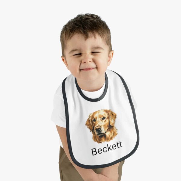 Golden Retriever Baby Bib