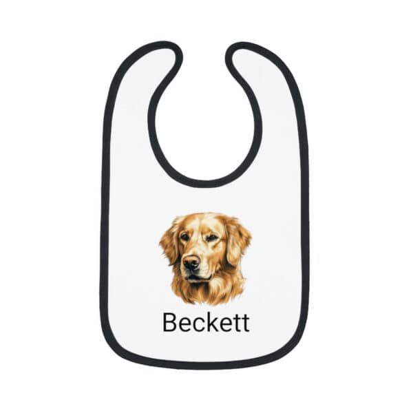 Golden Retriever Baby Bib - Image 2