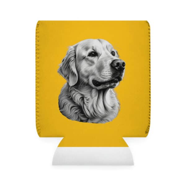 Golden Retriever Can Cooler Sleeve - "Golden paws, cold cans!" - Image 2