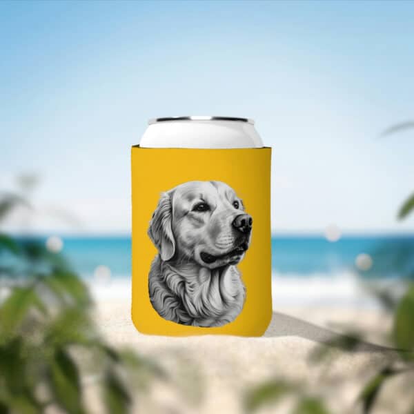 Golden Retriever Can Cooler Sleeve - "Fur real, keep it cool!" - Image 9