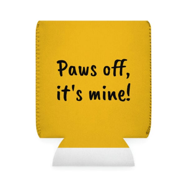 Golden Retriever Can Cooler Sleeve - "Paws off, it's mine!" - Image 3