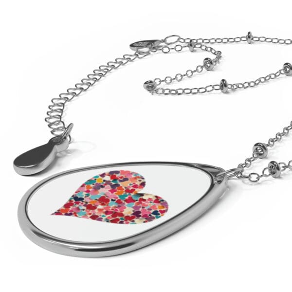 Heart Oval Necklace - Image 3