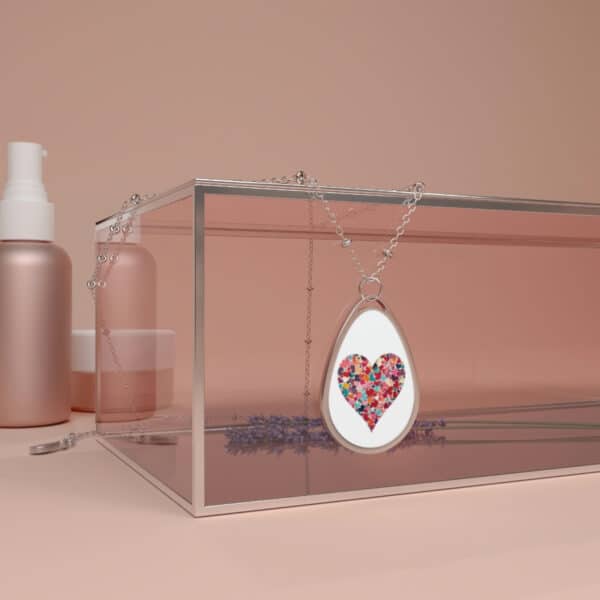 Heart Oval Necklace - Image 4