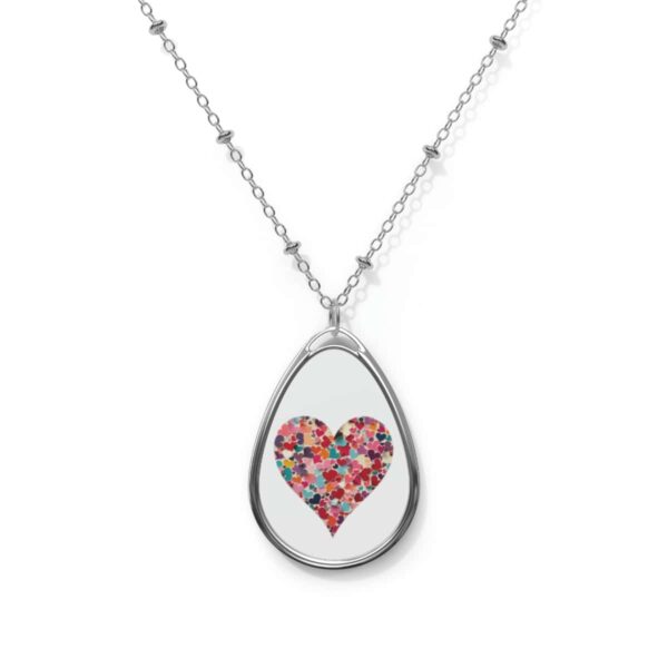 Heart Oval Necklace