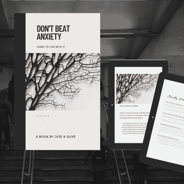 Don't Beat Anxiety Book Cover