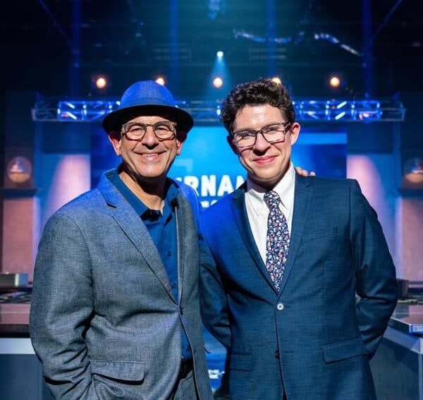 Simon Majumdar and Justin Warner on Food Network's Tournament of Champions